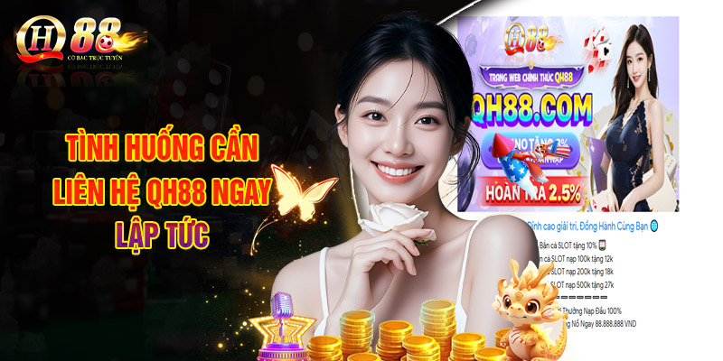 Liên Hệ QH88 - Kết Nối Nhanh 24/7 Hỗ Trợ Mọi Vấn Đề 1 Tình Huống Cần Liên Hệ QH88 Ngay Lập Tức